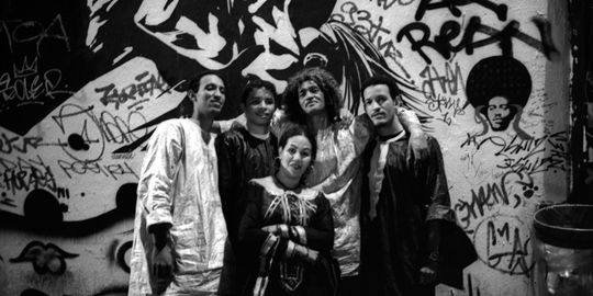 Le groupe Tinariwen.