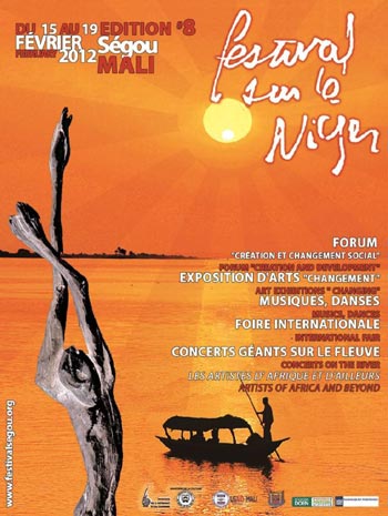 Le Festival sur le Niger aura lieu du 15 au 19 février 2012 à Ségou (JPEG)